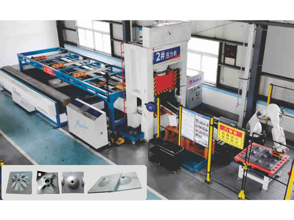 全自動礦用托盤生產線